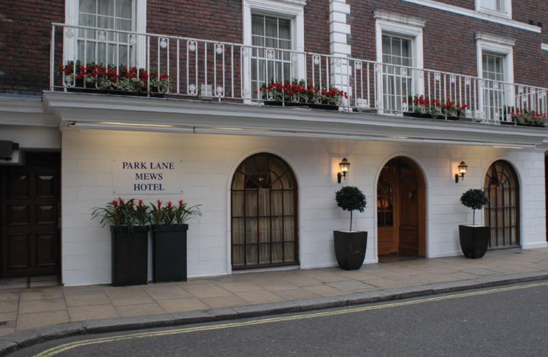Park Lane Mews Hotel Londyn Zewnętrze zdjęcie